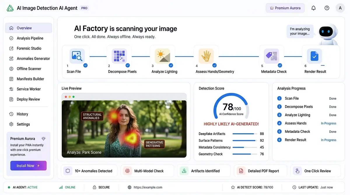AI MCP endpoint dashboard software example